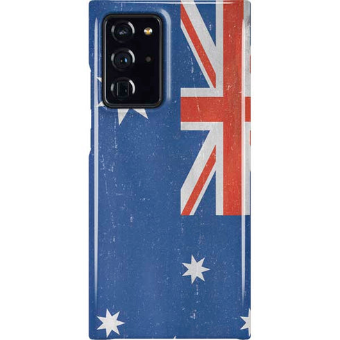 Australia Flag Distressed Galaxy Cases